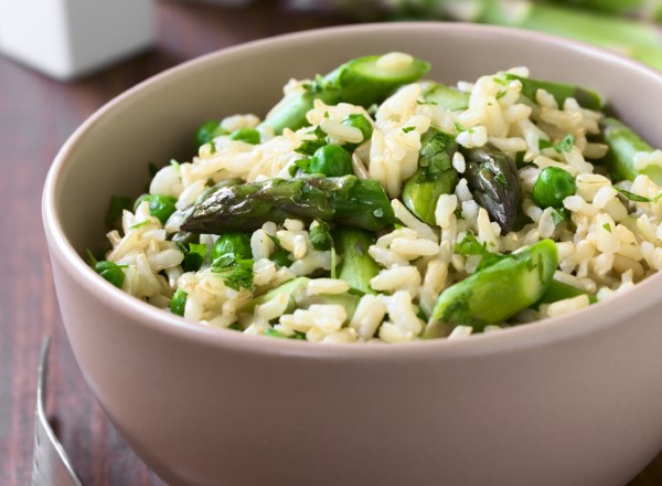 Guisantes de risotto