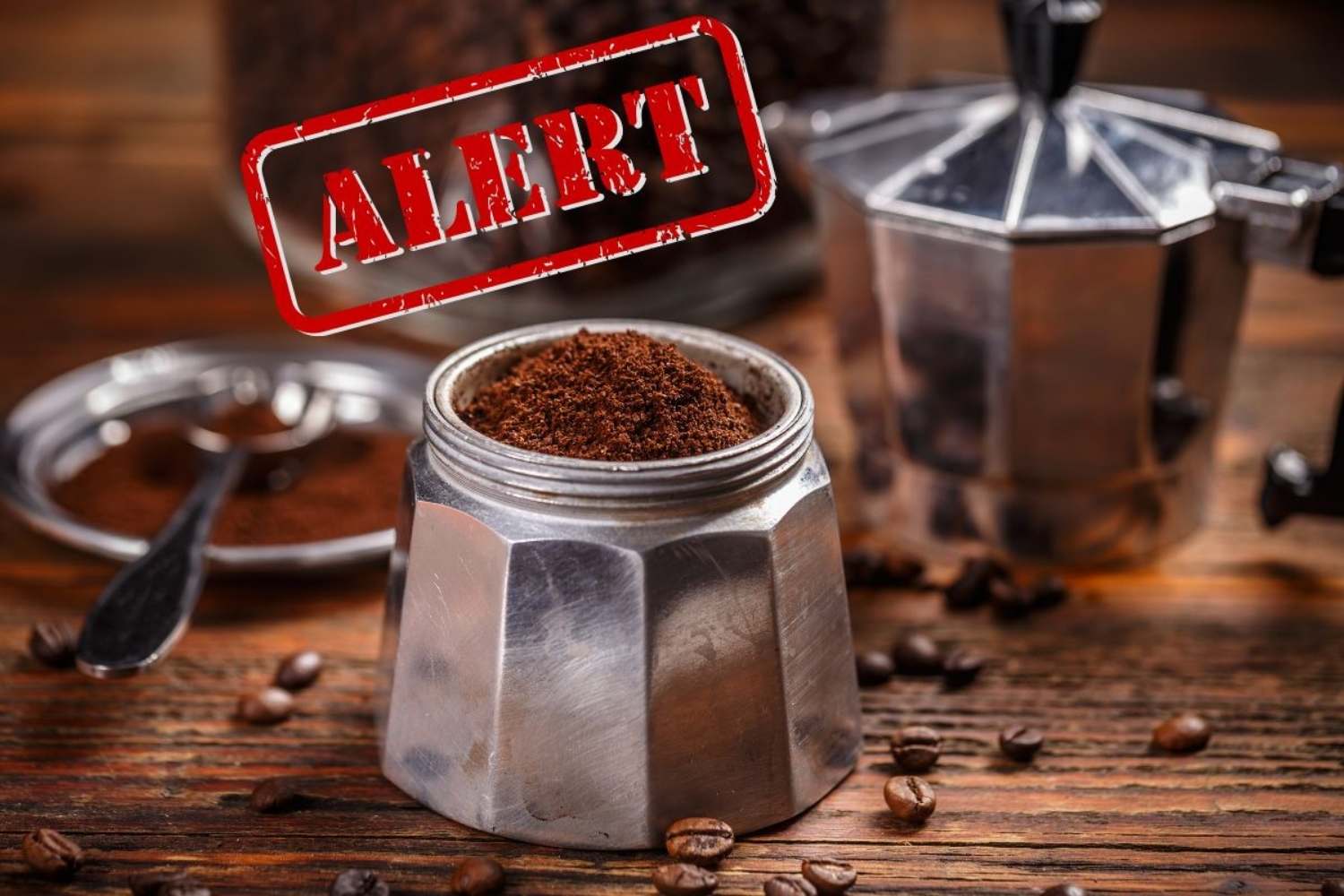 allerta caffè macinato