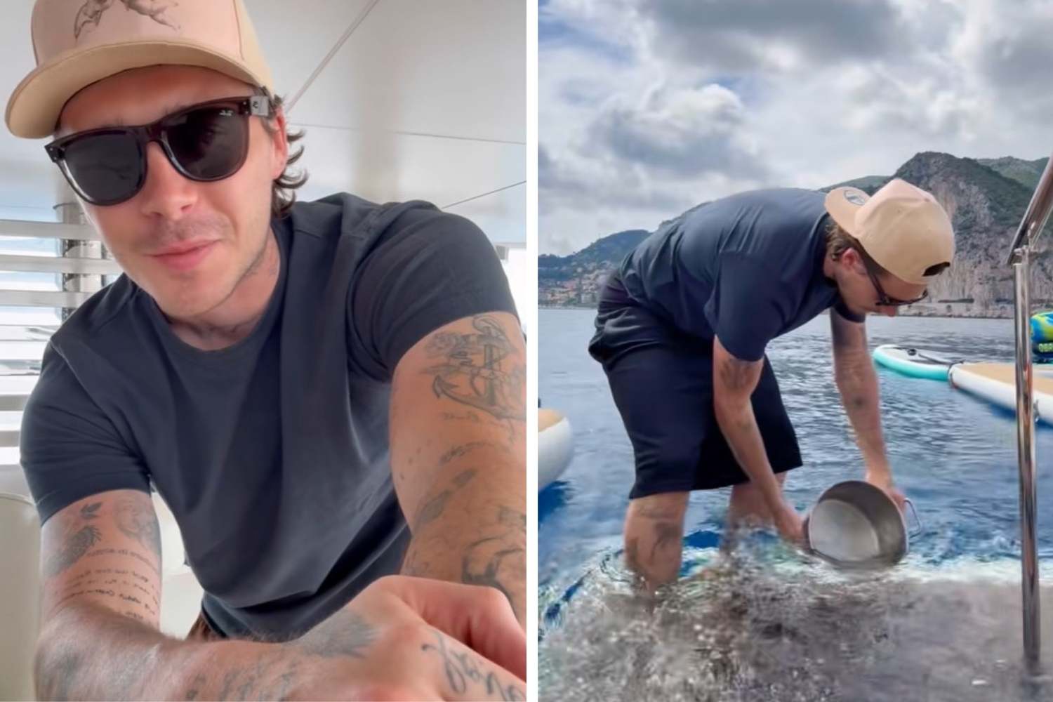 beckam pasta acqua di mare