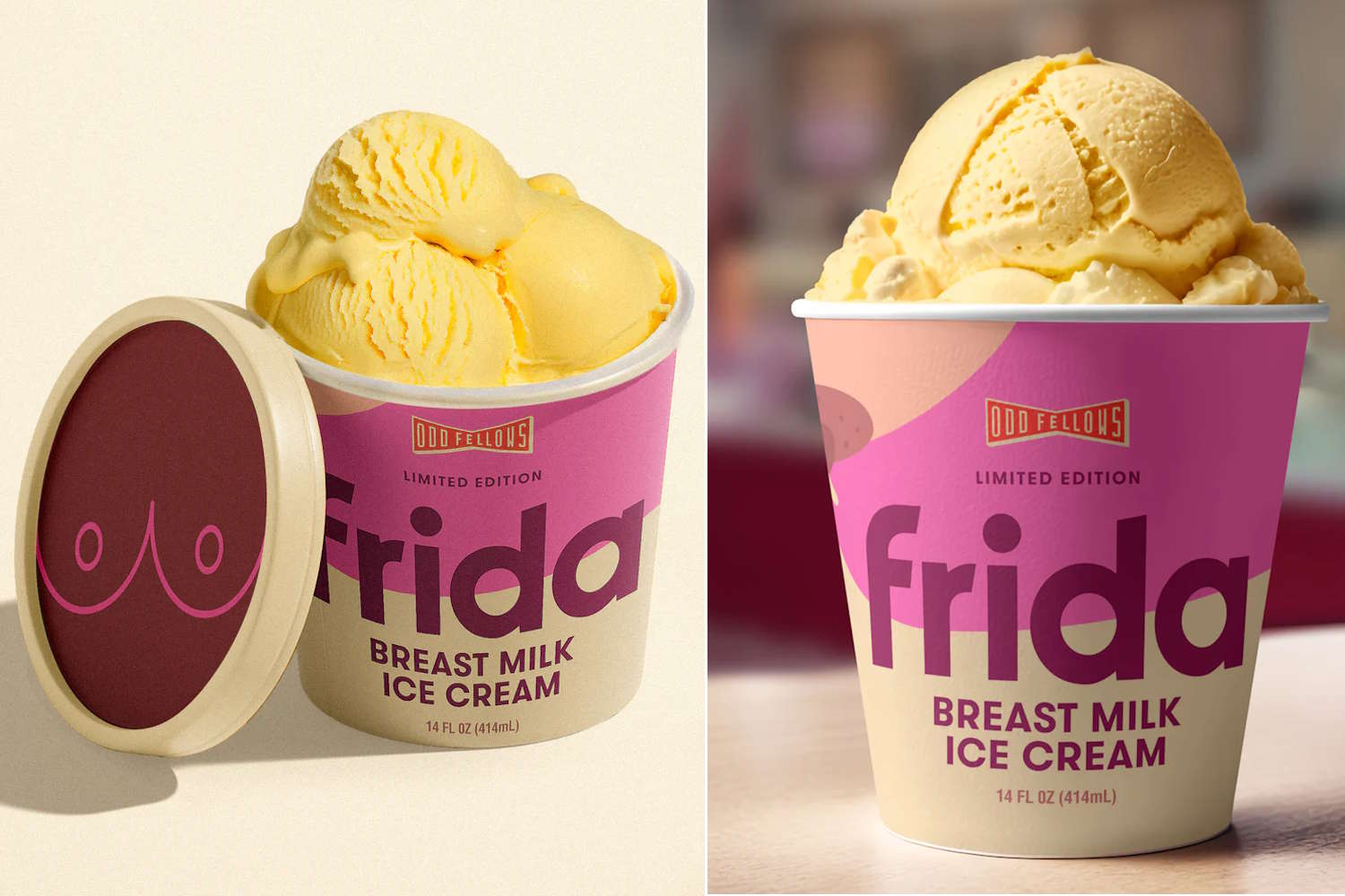 gelato frida latte materno