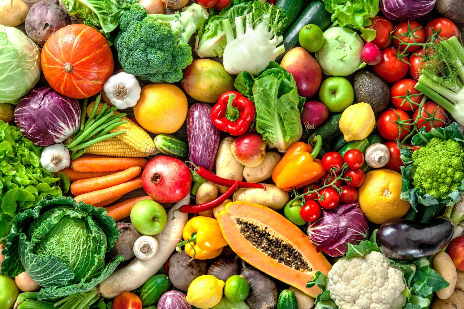 frutas y verduras