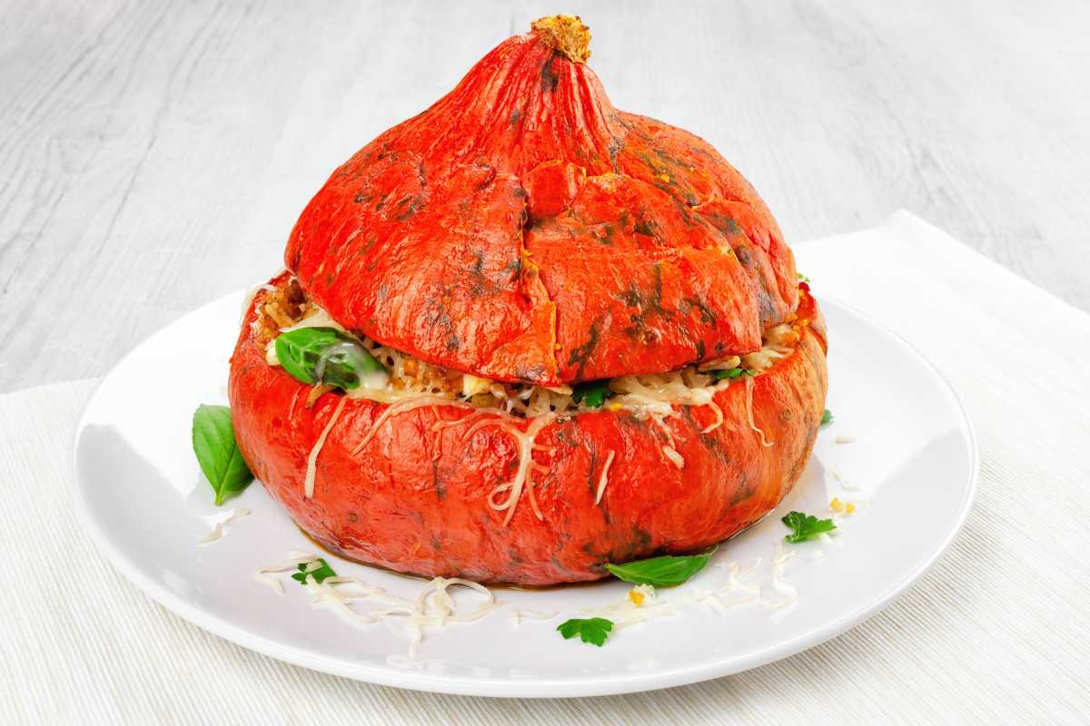 calabaza rellena