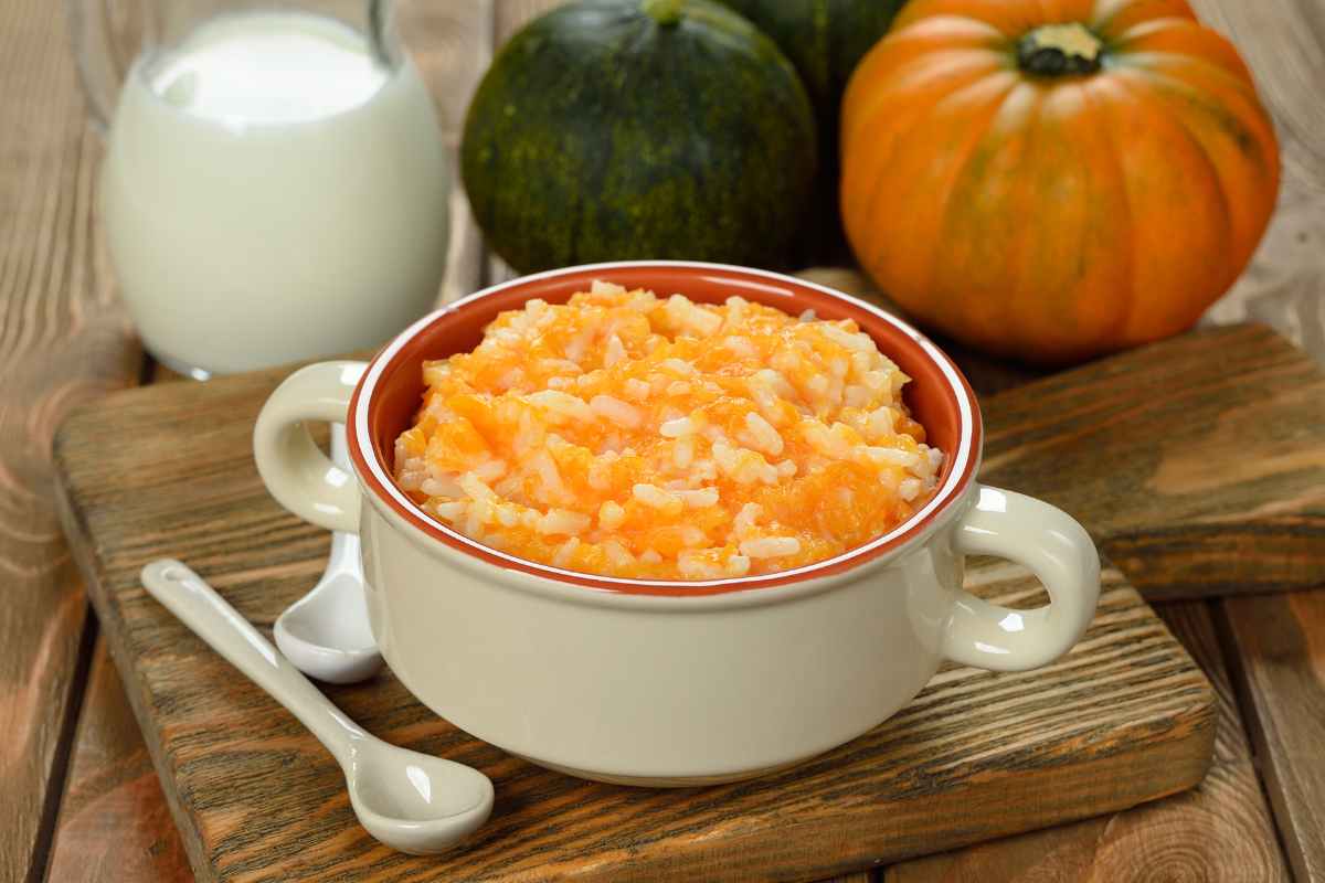 Risotto de calabaza delicado