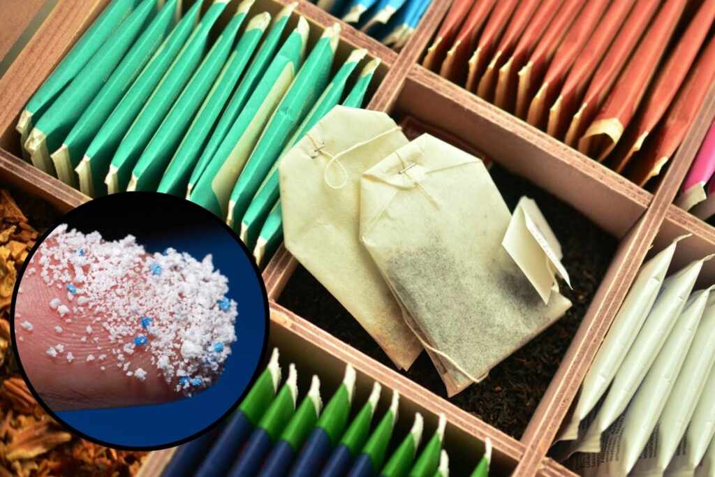 bolsitas de té de microplástico