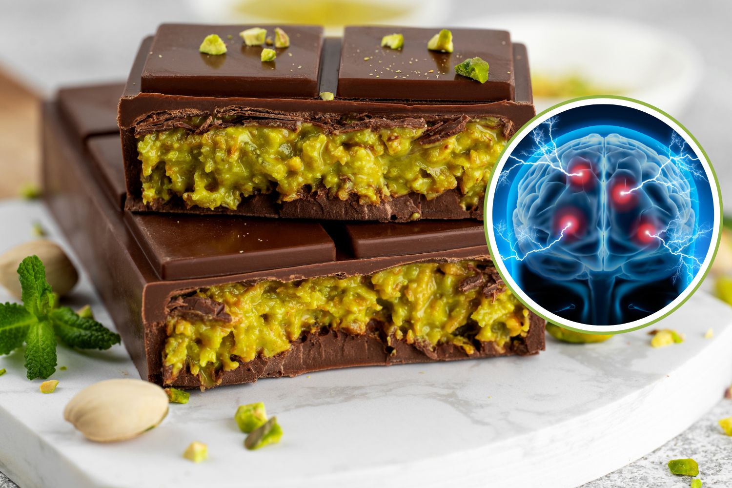 cioccolato dubai cervello