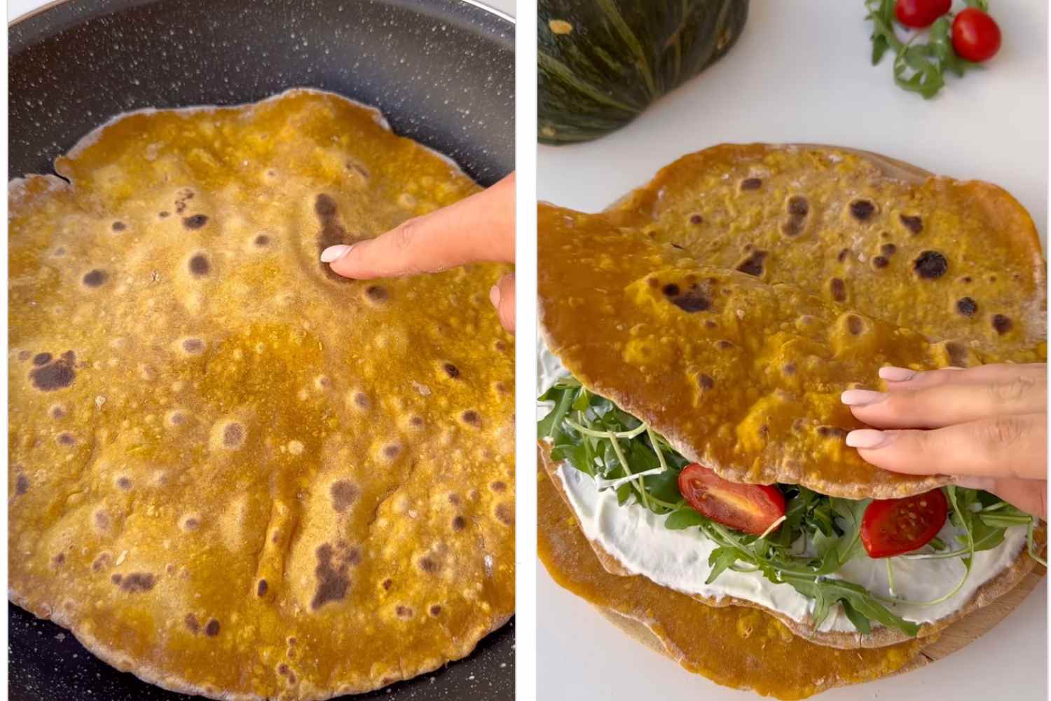 piadina di zucca