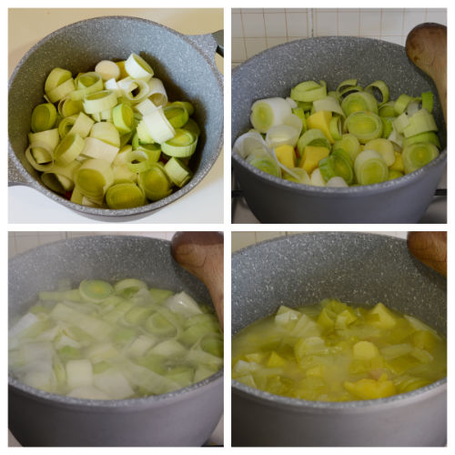 Crutones aterciopelados de puerro y cúrcuma 2