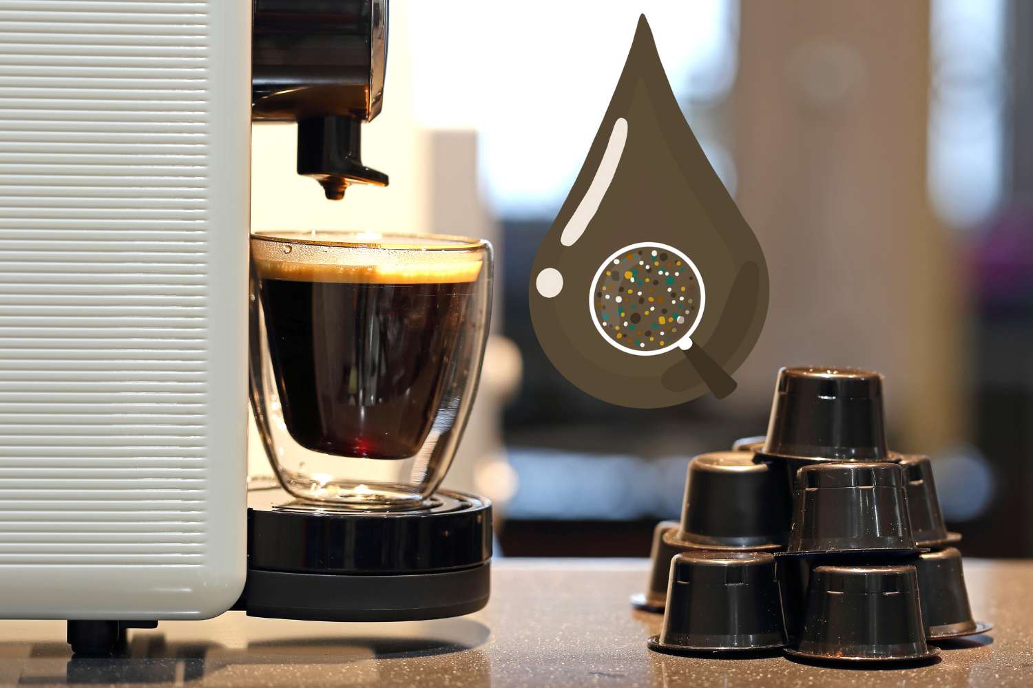 microplastiche capsule caffè