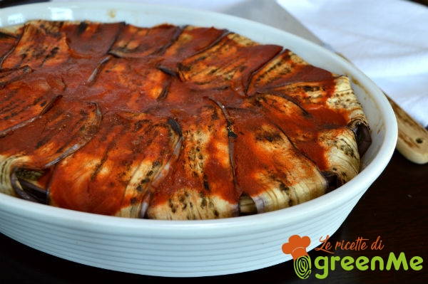 Timbal de berenjena y bulgur