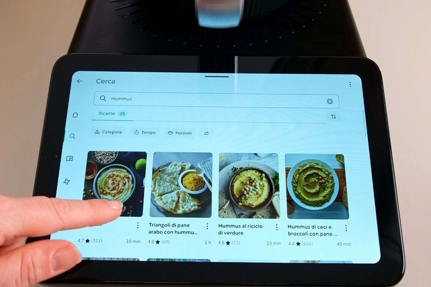 preparación 2 hummus por thermomix