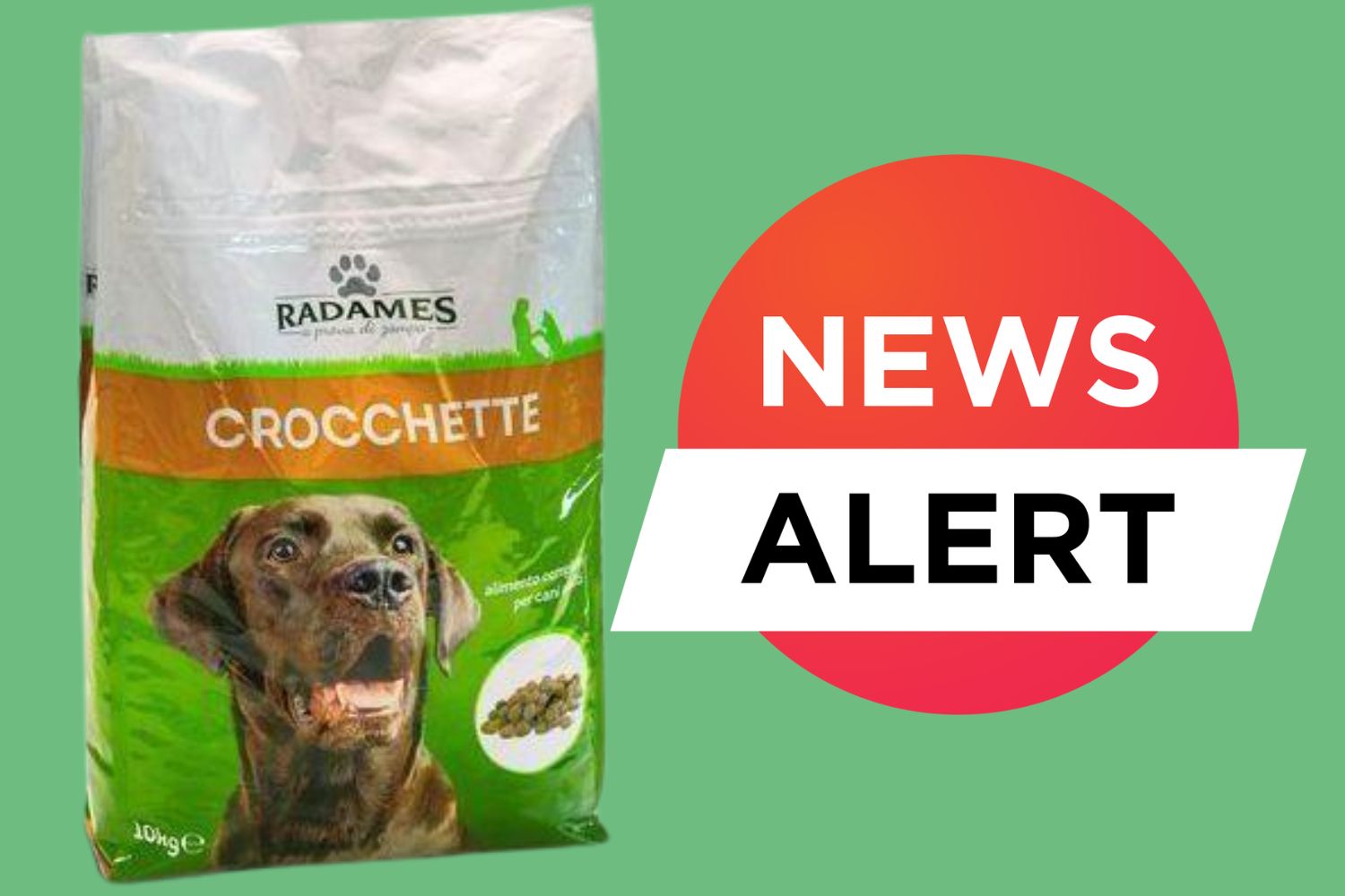 allerta crocchette cani Eurospin