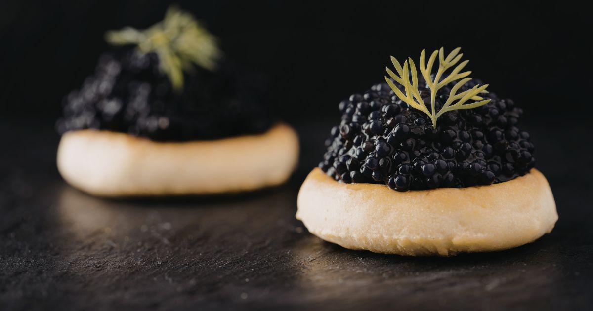 plato de caviar