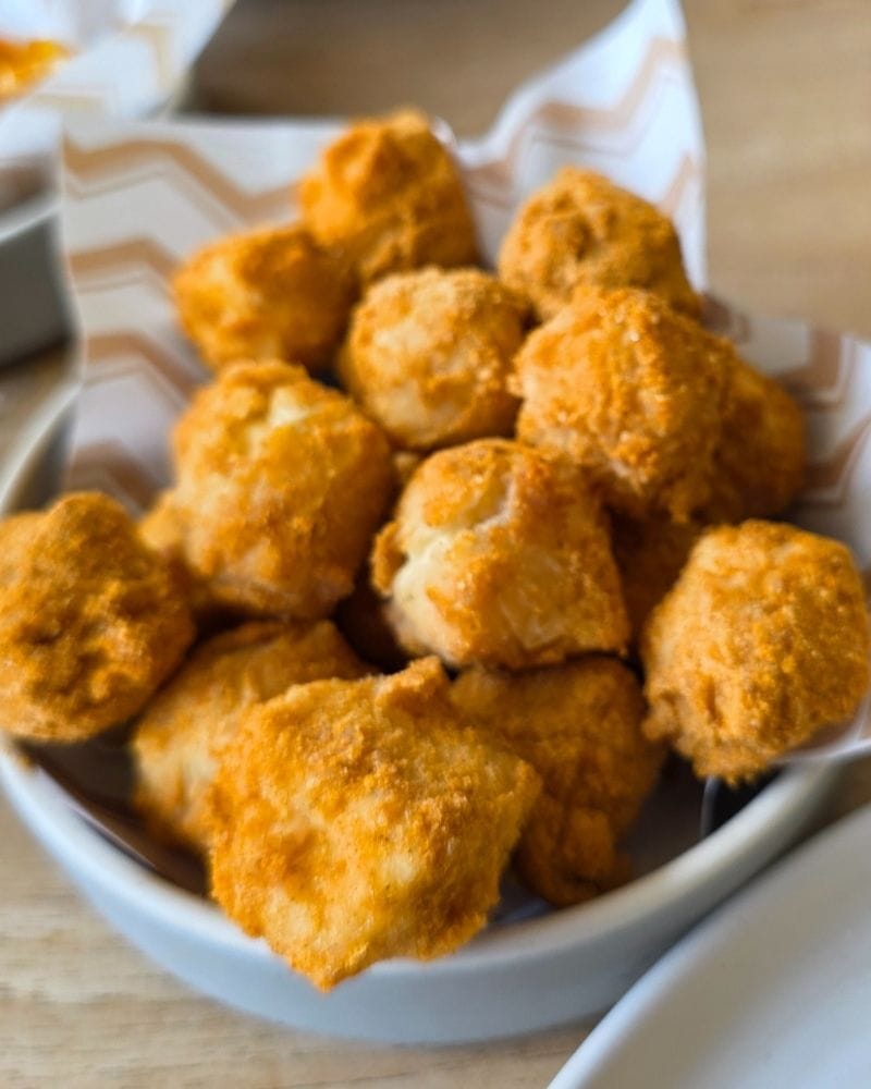 cuajada de queso frito 