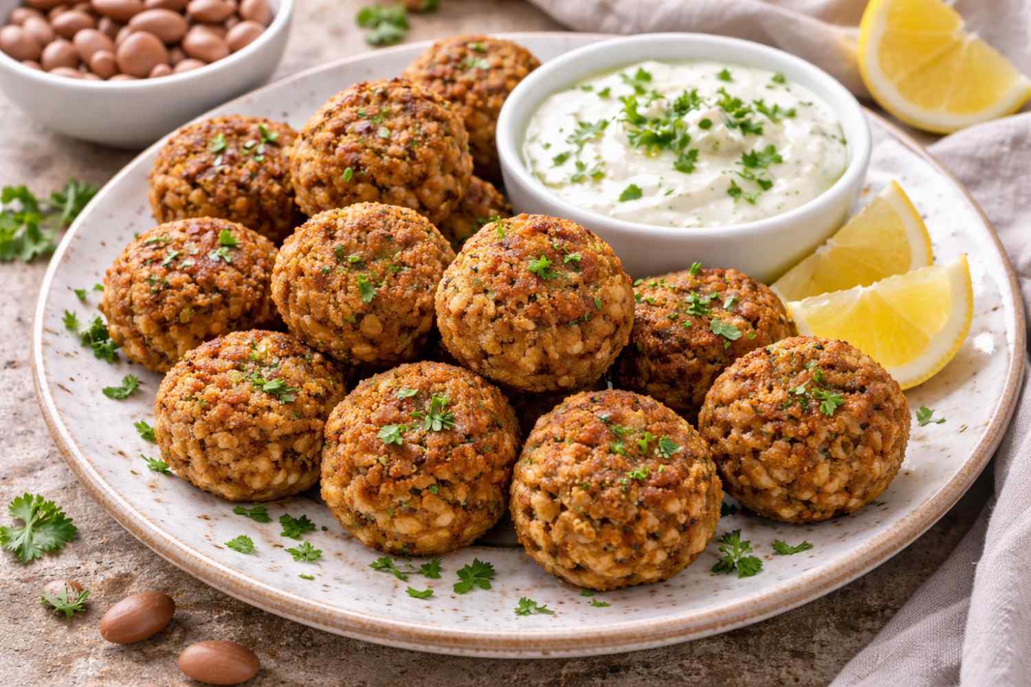 bolas de frijol