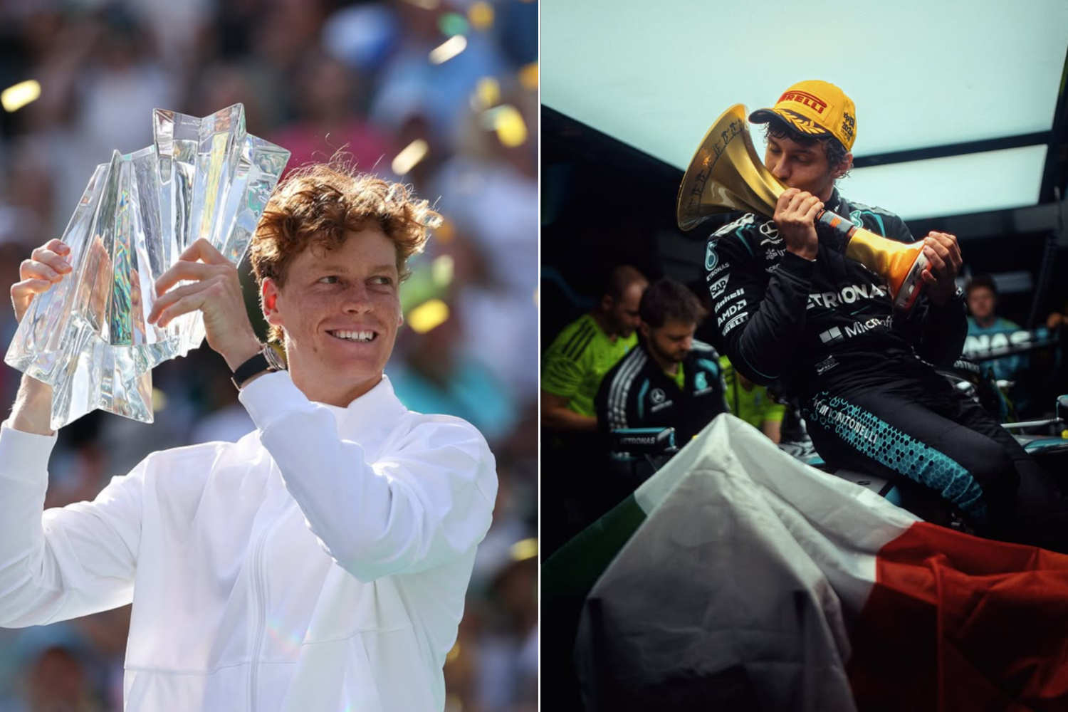 Sinner silencia las críticas: es el primer italiano en ganar el Master 1000 de Indian Wells (y dedica la victoria a Kimi Antonelli)