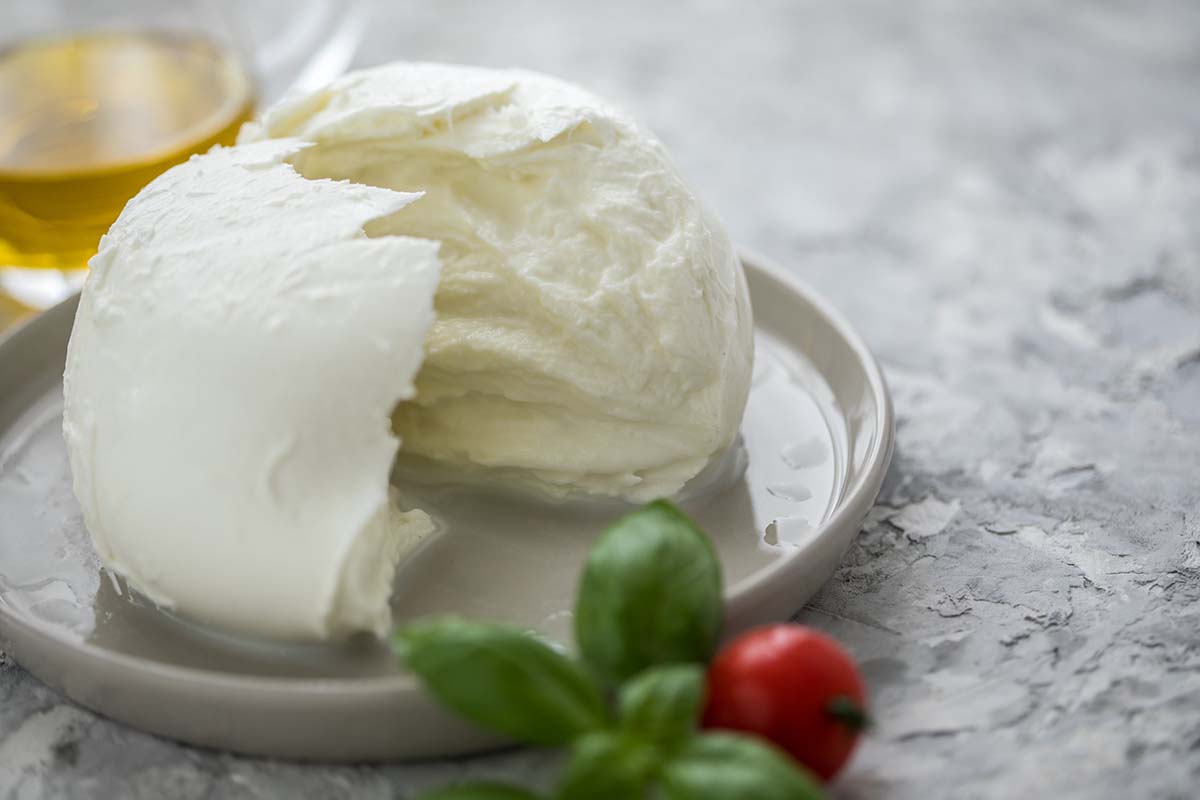 mozzarella de búfala