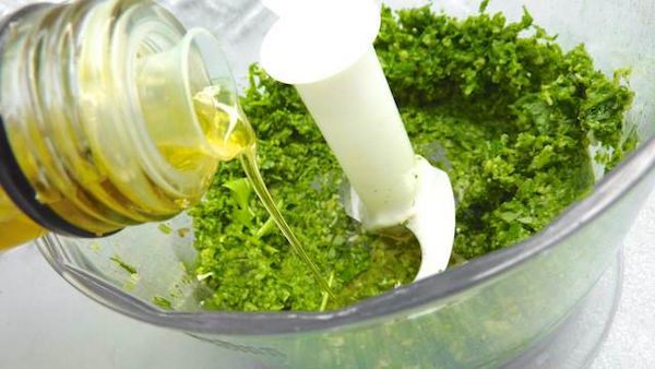 pesto de calabacín 1