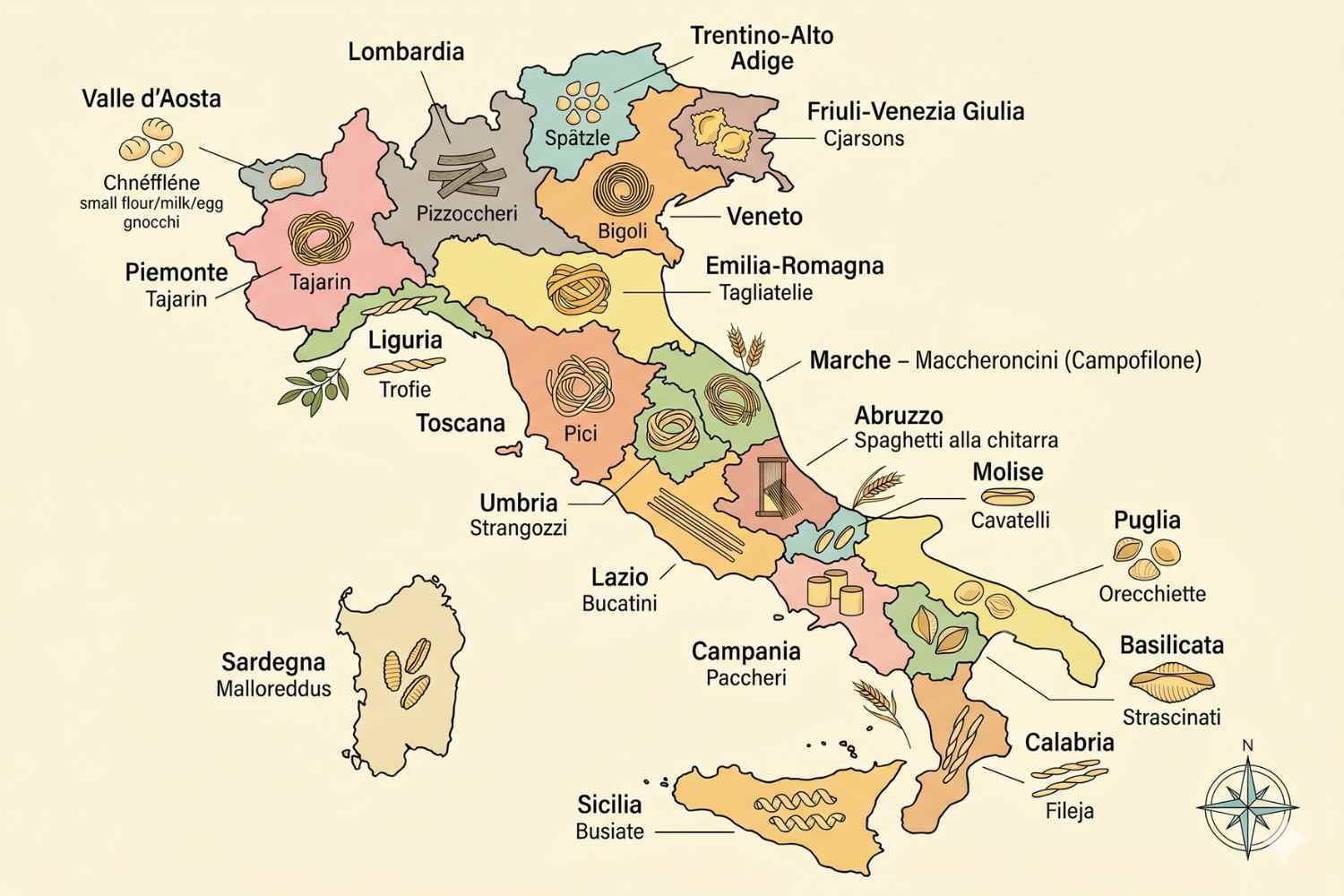 pasta formati d