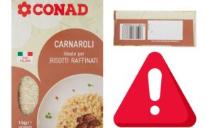 No coma este arroz vendido al Conad, contiene cadmio más allá de los límites: los lotes retirados del mercado