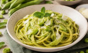 De croquetas con pecorino al pesto: 16 recetas primaverales fáciles y deliciosas para llevar las habas frescas a la mesa