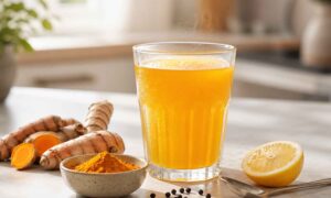 Agua de cúrcuma, 8 beneficios de la bebida dorada que sigue despertando curiosidad