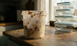 ¿Reutilizas tarrinas de plástico para helado para guardar comida? He aquí por qué deberías dejar de hacerlo de inmediato