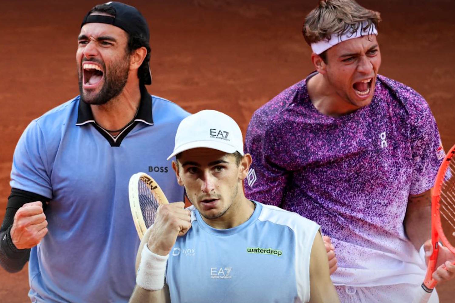 El tenis italiano hace historia incluso sin Jannik Sinner: por primera vez tenemos a tres tenistas en los cuartos de final de Roland Garros (y los dobles también avanzan)