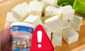 Retiran del mercado cubos Neogal Feta Dop: insecto encontrado en un paquete