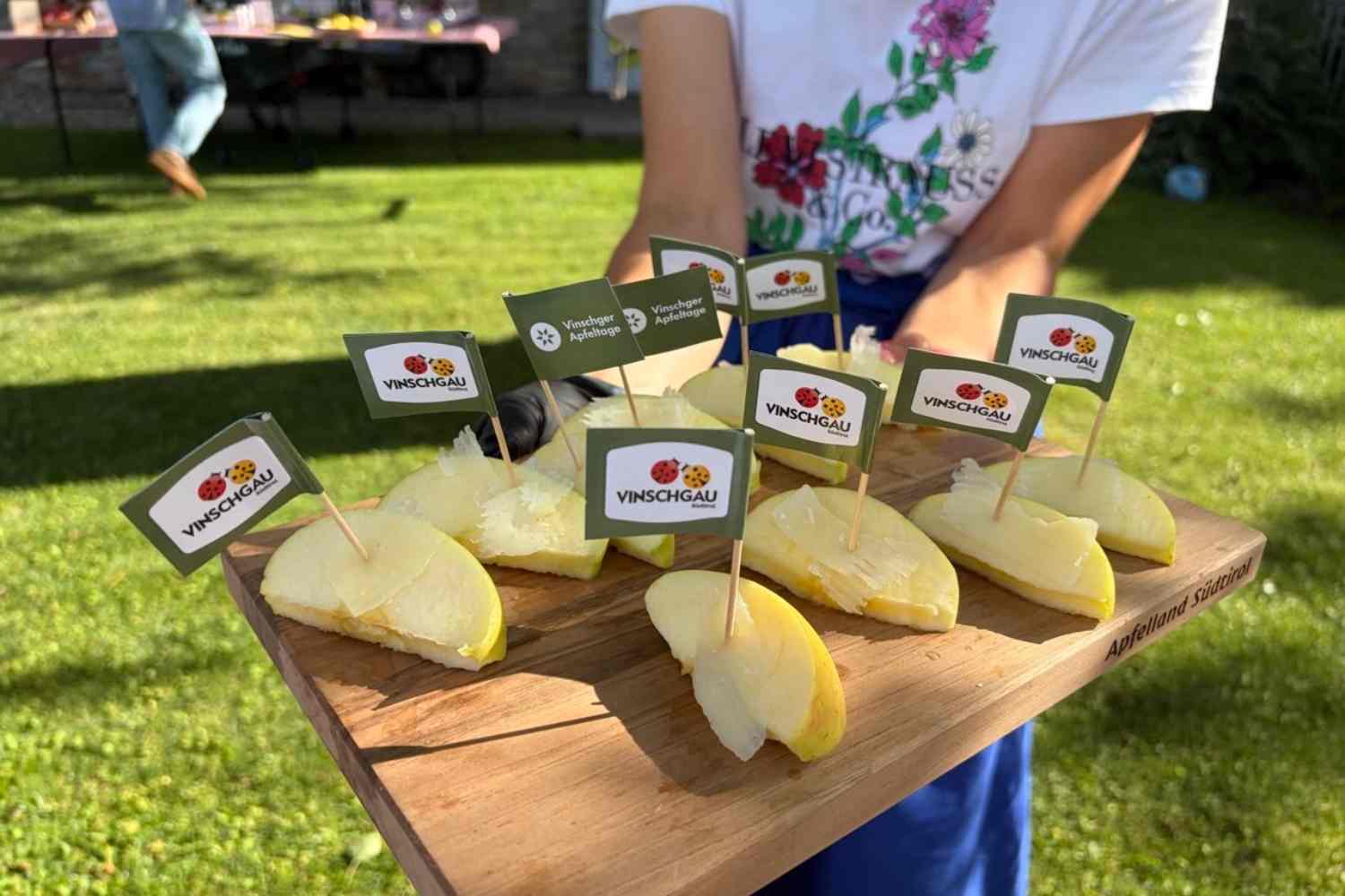 Degustación de manzanas Val Venosta
