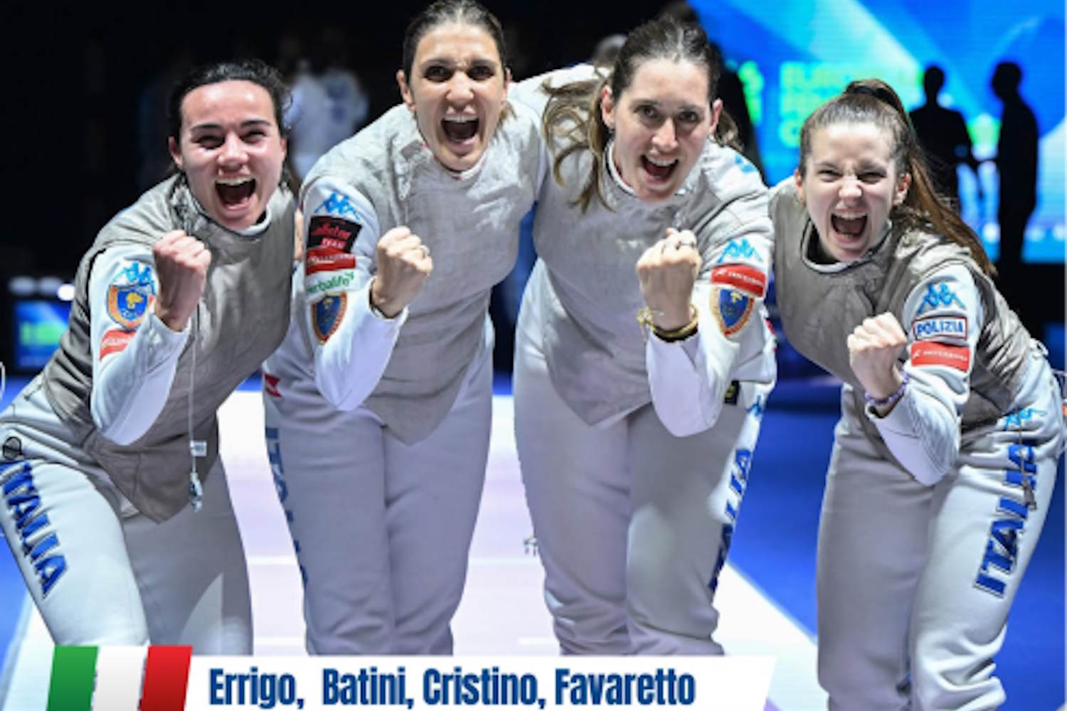 europei scherma fioretto femminile squadre medaglia d