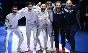 Espectáculo de Italia en el Campeonato de Europa de esgrima: lluvia de medallas individuales y por equipos en Francia