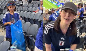 La lección de civilización japonesa en el Mundial: por qué los aficionados limpian el estadio al final del partido (y los jugadores ordenan los vestuarios)