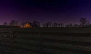 Los agricultores de un parque nacional están apagando las luces por la noche para…