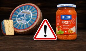 Queso De Cecco de leche cruda y pesto rojo: doble alerta alimentaria entre riesgo de E. coli y alérgenos no declarados