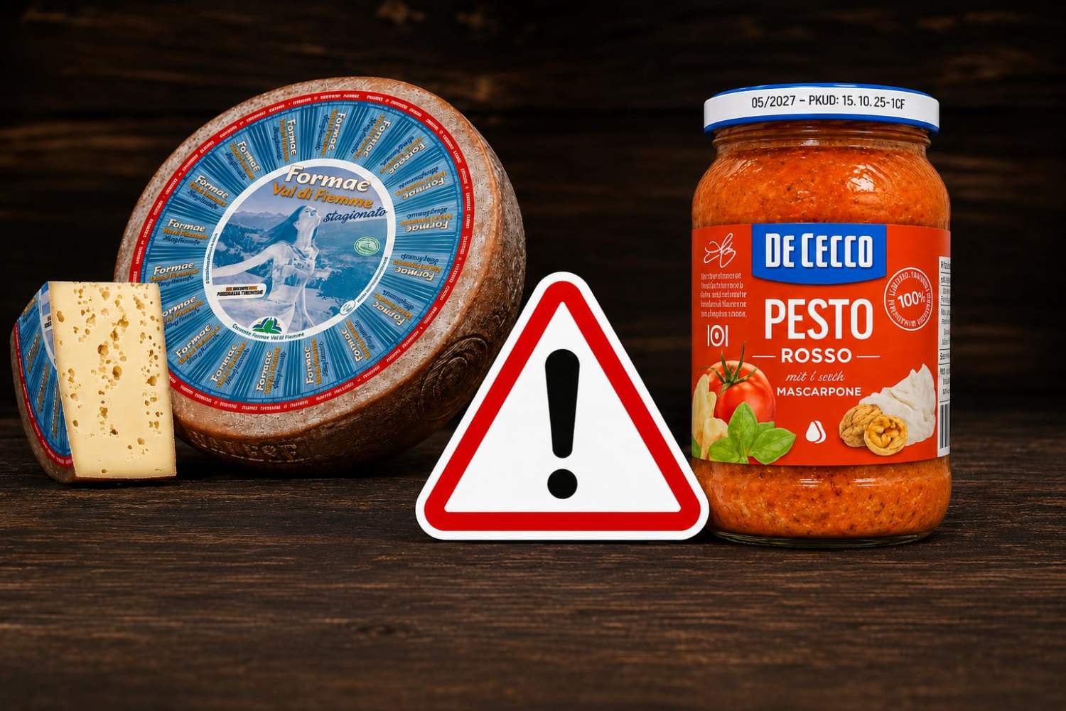 richiamo pesto e formaggio