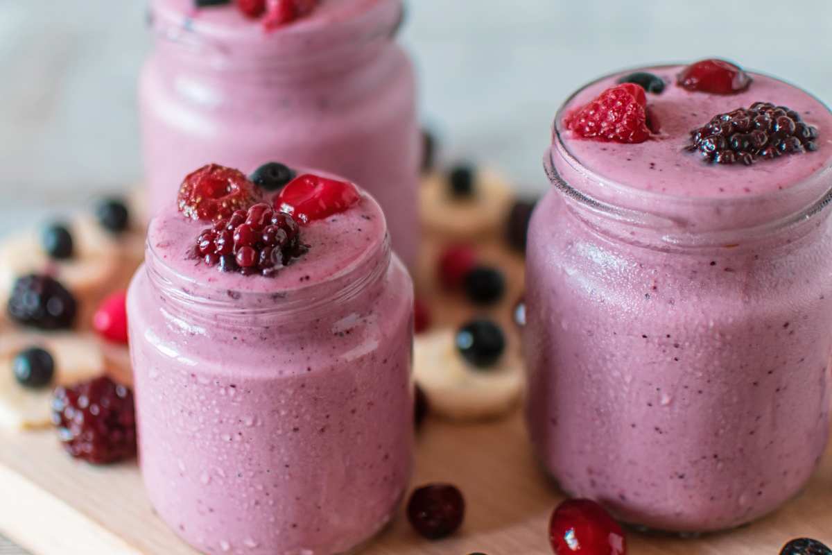 batido de arándanos
