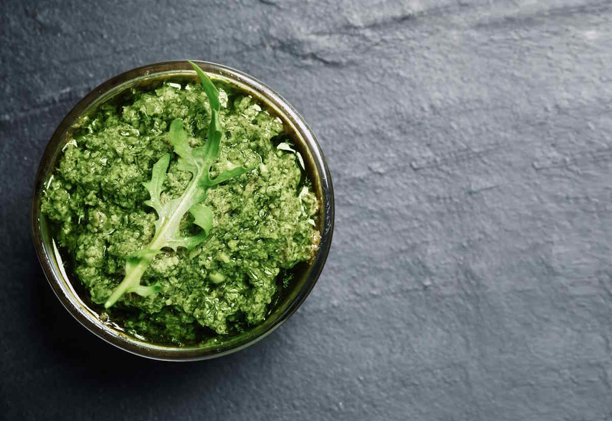 pesto de rúcula