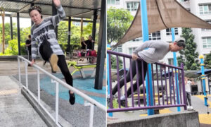 Los cursos de parkour para personas de 70 años se están popularizando en Singapur: esto ayuda a prevenir caídas (y mejora el equilibrio)