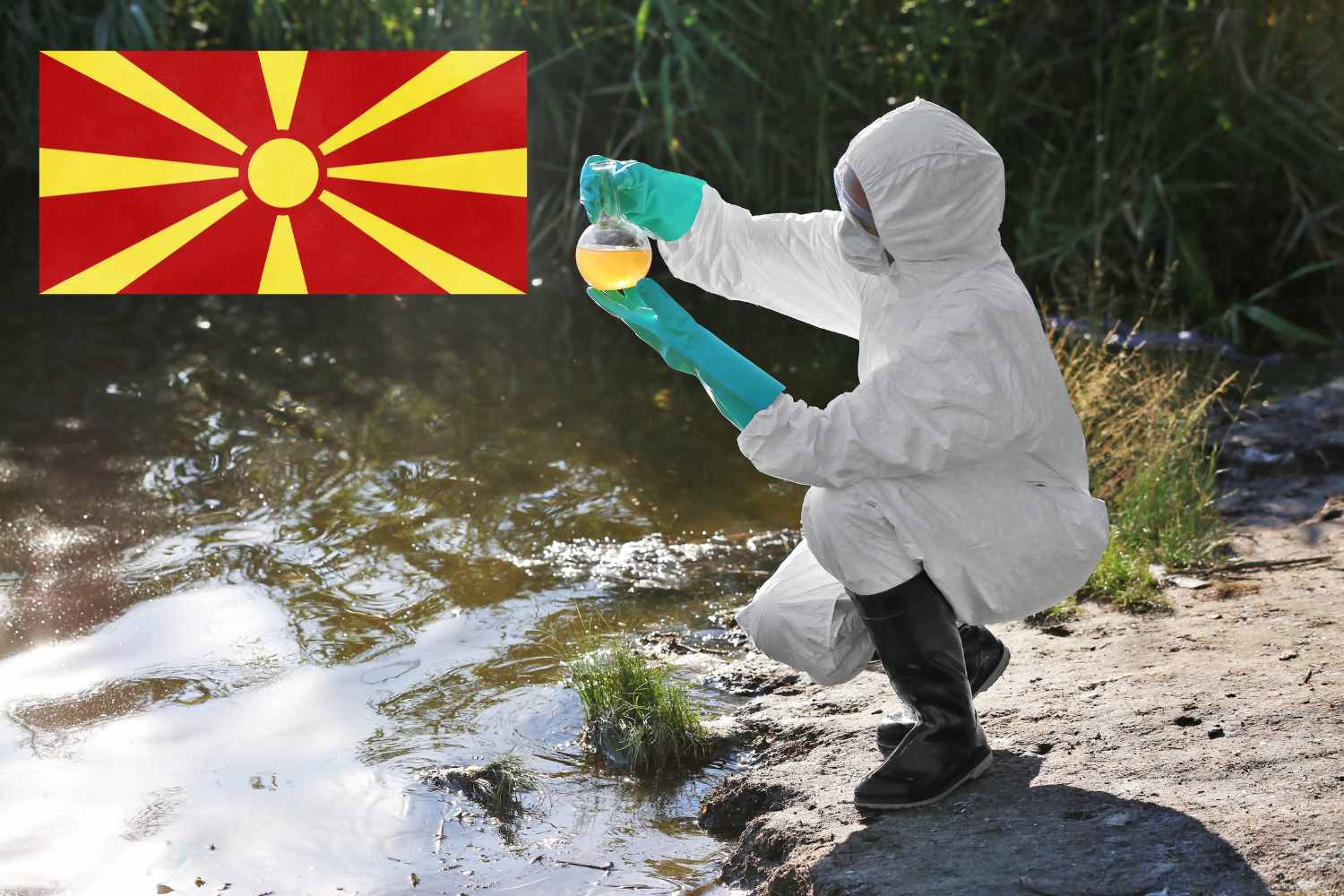 acqua contaminata macedonia del nord