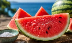 Soy nutricionista y te cuento por qué debes echarle una pizca de sal a tu sandía este verano