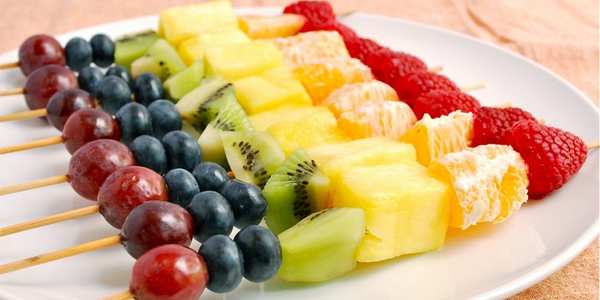 recetas de brochetas de frutas