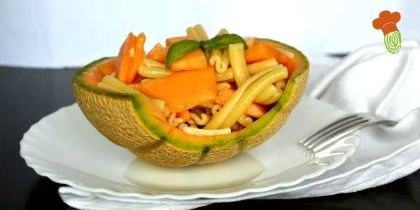 pasta fría de melón