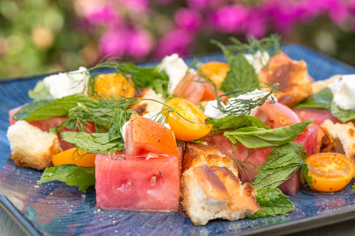 panzanella de sandia
