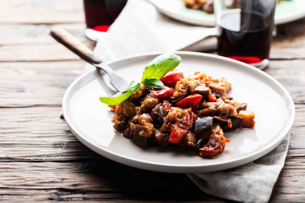 caponata de berenjena