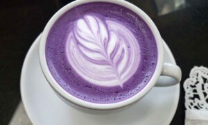 ¿Has probado alguna vez el café con leche Ube? Cómo se elabora la bebida morada que está conquistando las redes sociales (y compitiendo con el matcha)