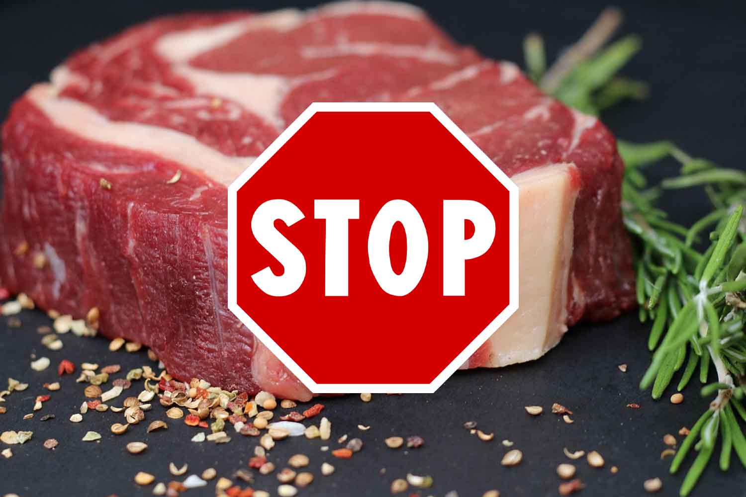 stop carne