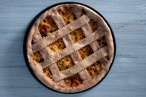 tarta salada de calabaza 2