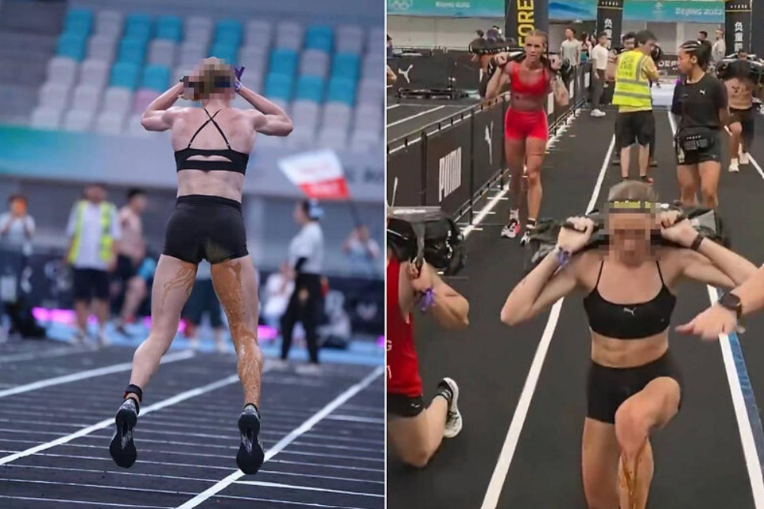 El atleta continúa la carrera Hyrox a pesar de una incontinencia fecal severa (y genera controversia)