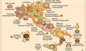 Estos son los quesos curados más queridos por los italianos: el mapa región por región, ¿está también tu favorito?