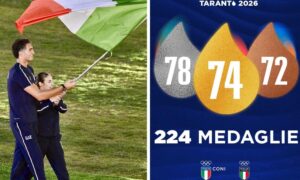 ¡Italia batiendo récords en los Juegos Mediterráneos de 2026! Aparte de los deportes “menores”: 224 medallas y primer puesto en la general